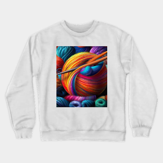 Best knitting ever Crewneck Sweatshirt by IWON